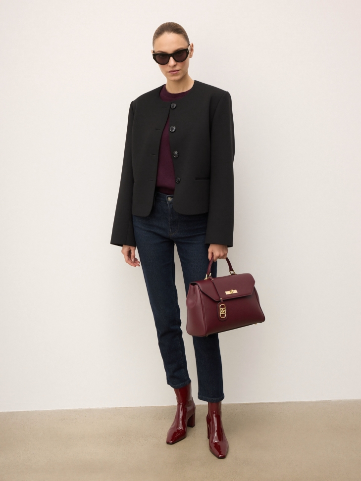 Bottes à talon aiguille marron LIMARI